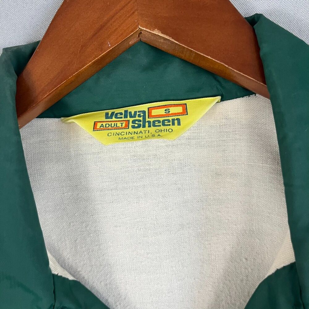 Mohonk Mountain House Resort VTG Velva Sheen Jacket Windbreaker 100% Cotton Line - Picture 3 of 11